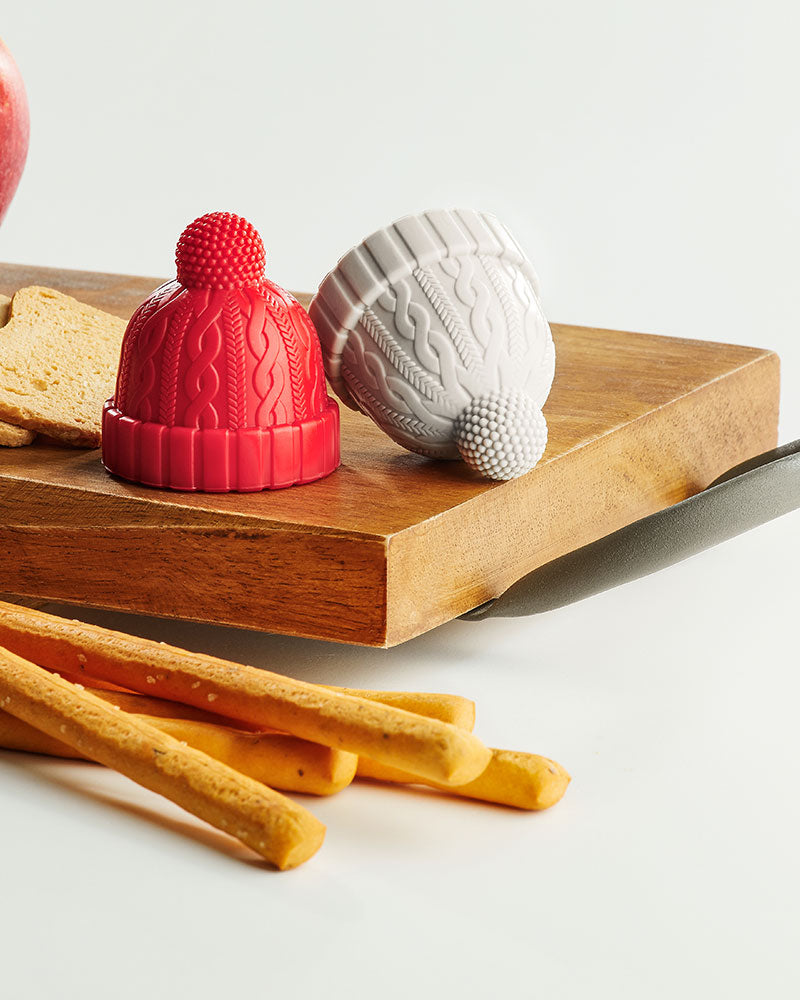 Beanie silicone wine bottle stopper – quirky gifts for wine lovers - Monkey Business USA