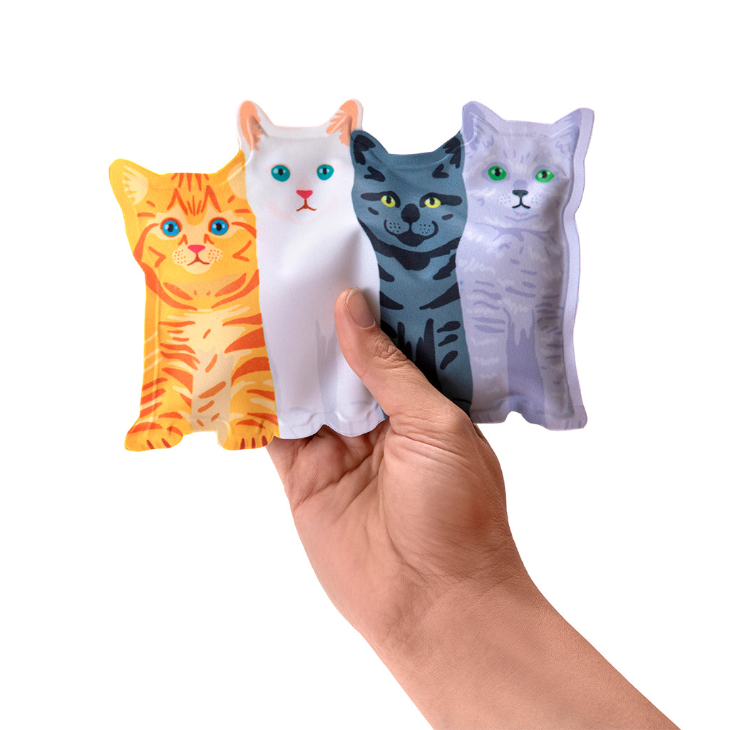 Illustrated cat and kittens themed cooler for lunchbox or baby bottles by Monkey Business