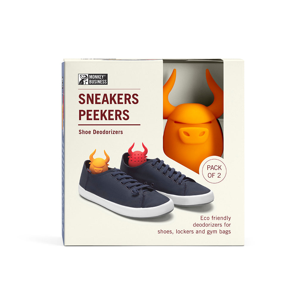 Fun and fierce sneaker fresheners shaped like bulls
