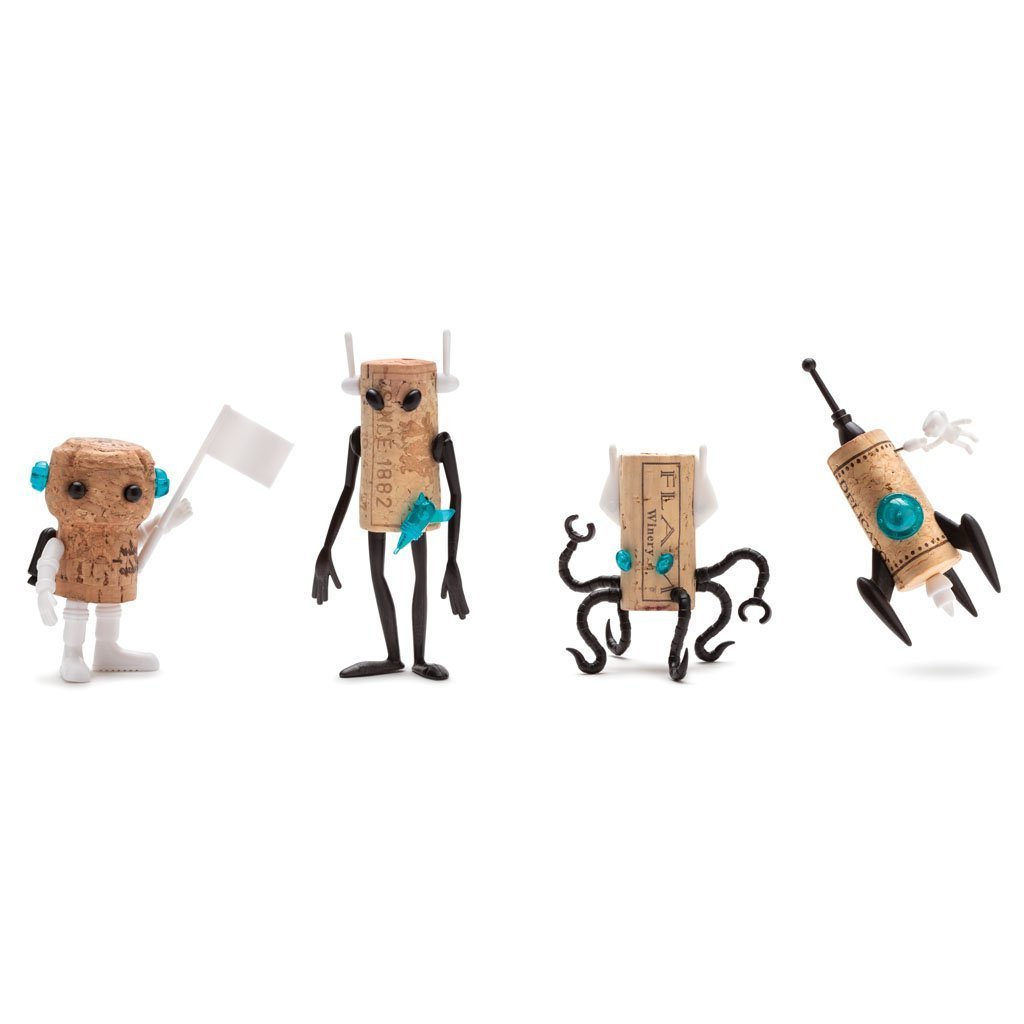 Corkers In Space For Wine Lovers | Corkers Space Family Pack 4 For The Price Of 3