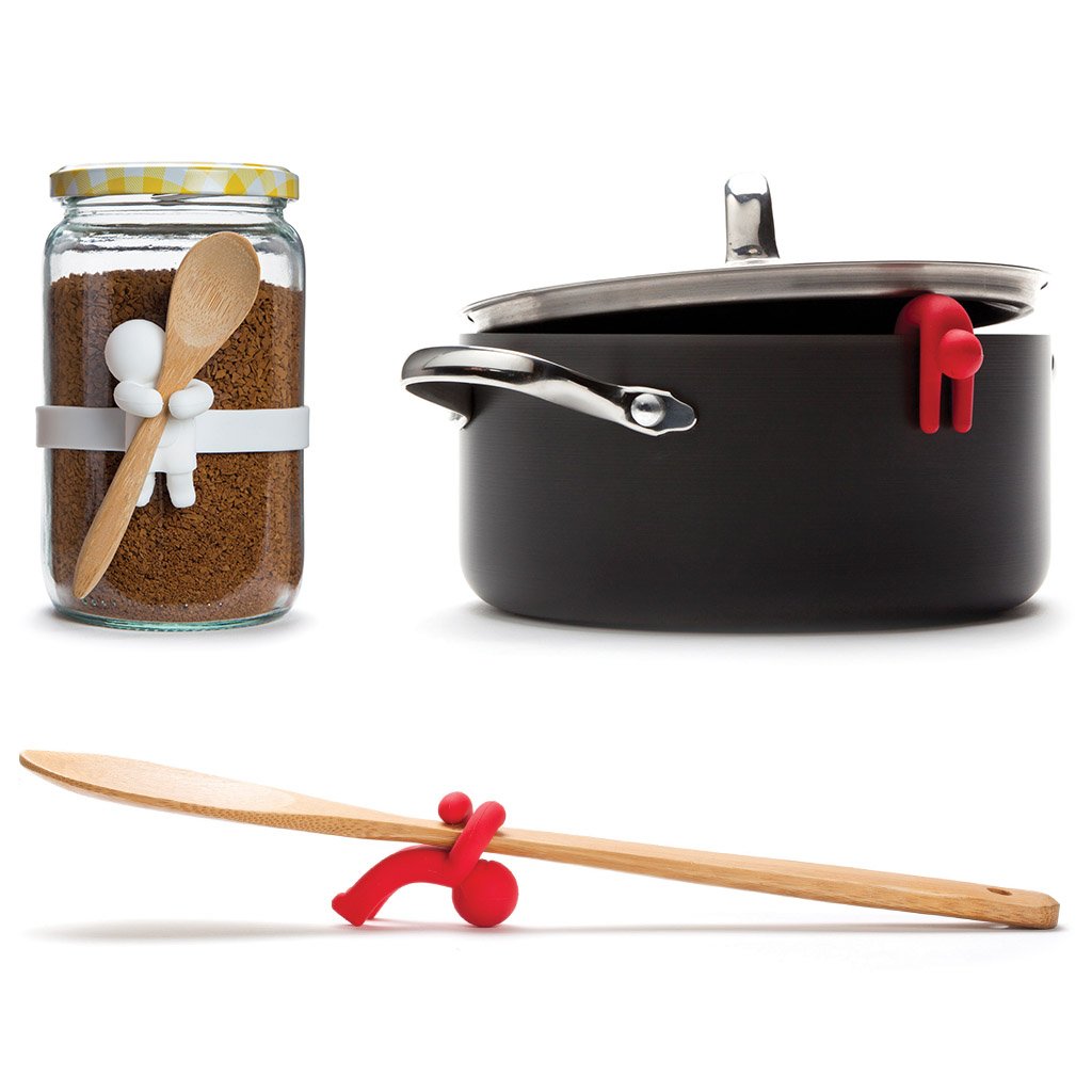 HELPING HANDS BUNDLE | Includes Lid Sid, Hug Doug & June Spoon - Kitchen Utensil Sets - Monkey Business Europe