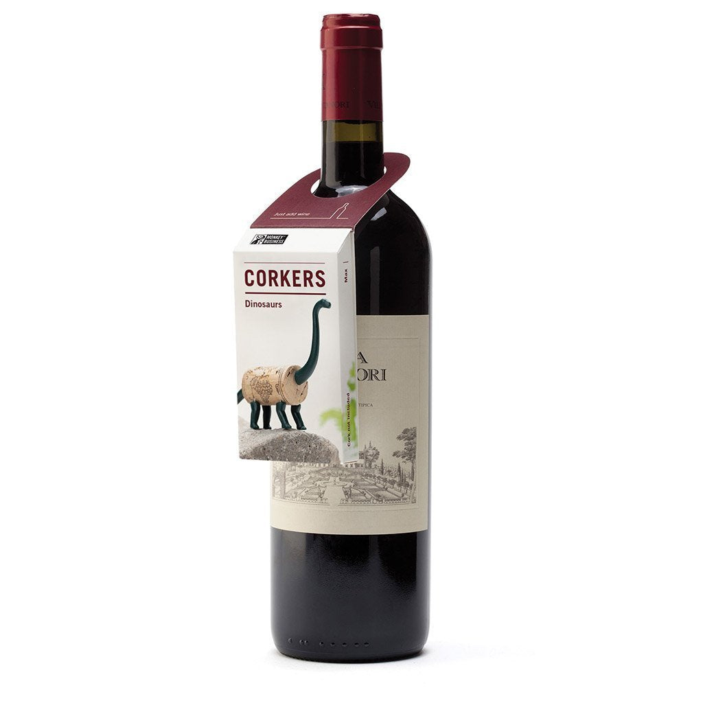 CORKERS DINOSAURS FAMILY PACK | 4 for the price of 3 - Party Favors - Monkey Business Europe