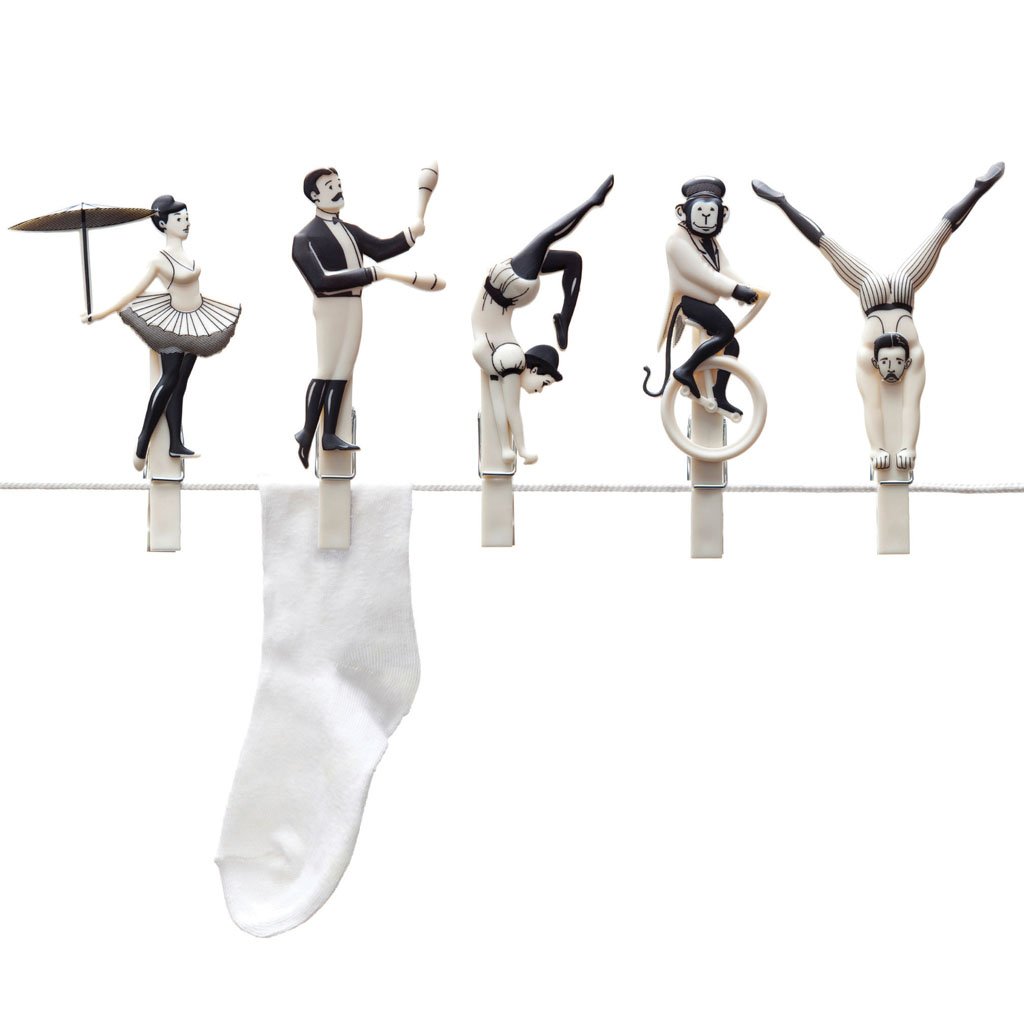 PEGZINI FAMILY | Circus decor clothes pins - - Monkey Business Europe