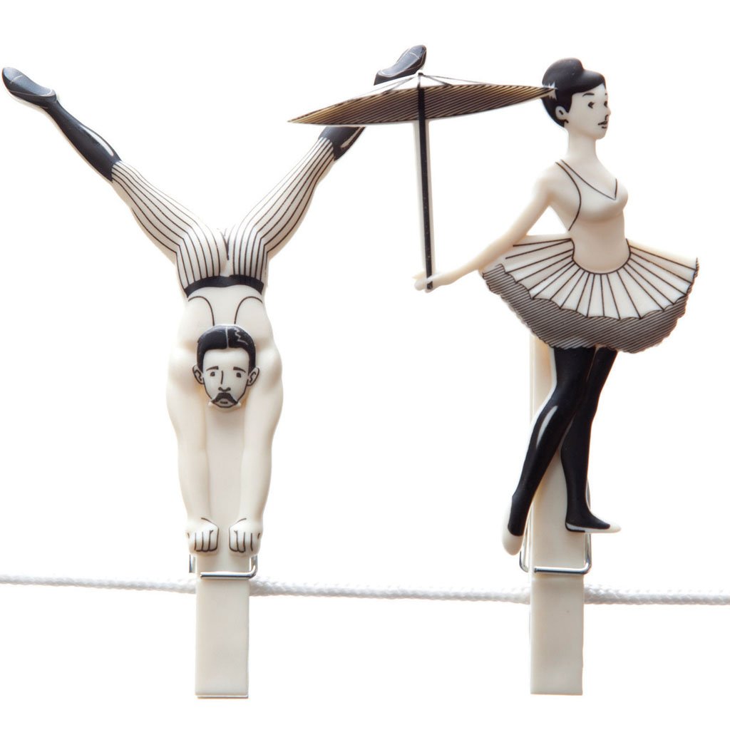 PEGZINI FAMILY | Circus decor clothes pins - - Monkey Business Europe