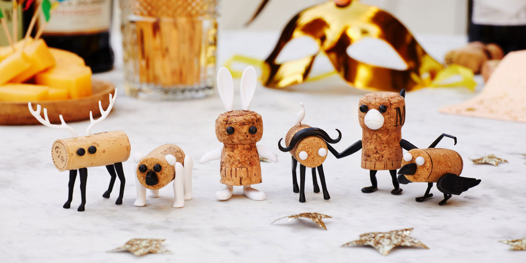 Corkers wine cork figures – pin your corks to life - Monkey Business EU