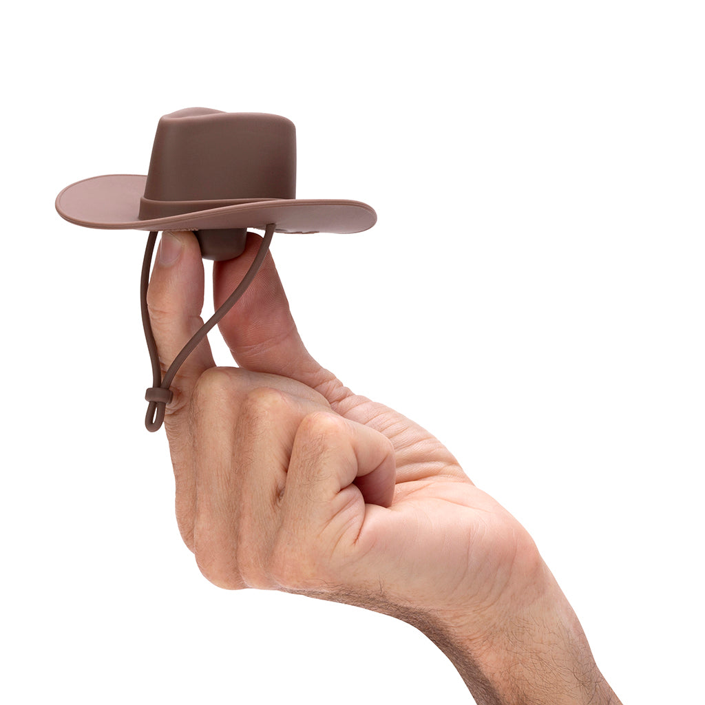 Howdy | Silicone Cowboy Hat  wine  fun party gift - gift pack
