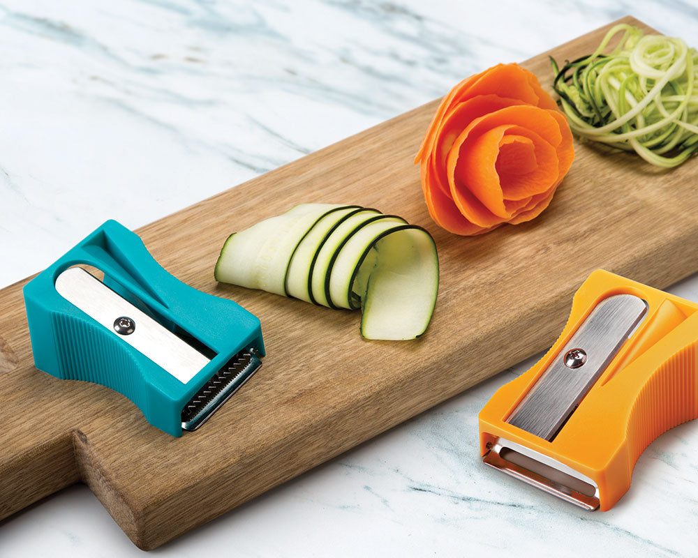 Karoto 2 vegetable peeler julienne set – shop the look - Monkey Business