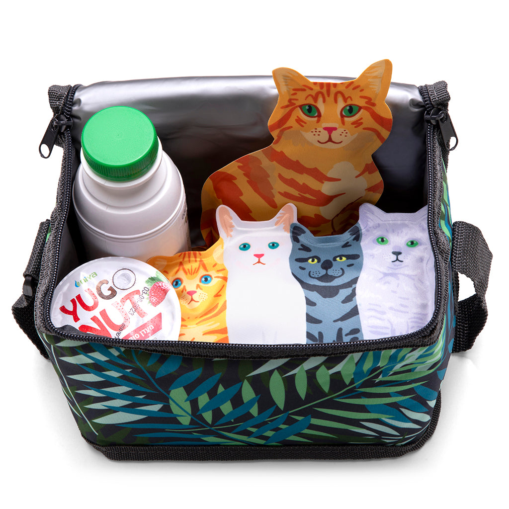 kitty shaped soft gel ice packs for Coolers for Snacks & Drinks by Monkey Business