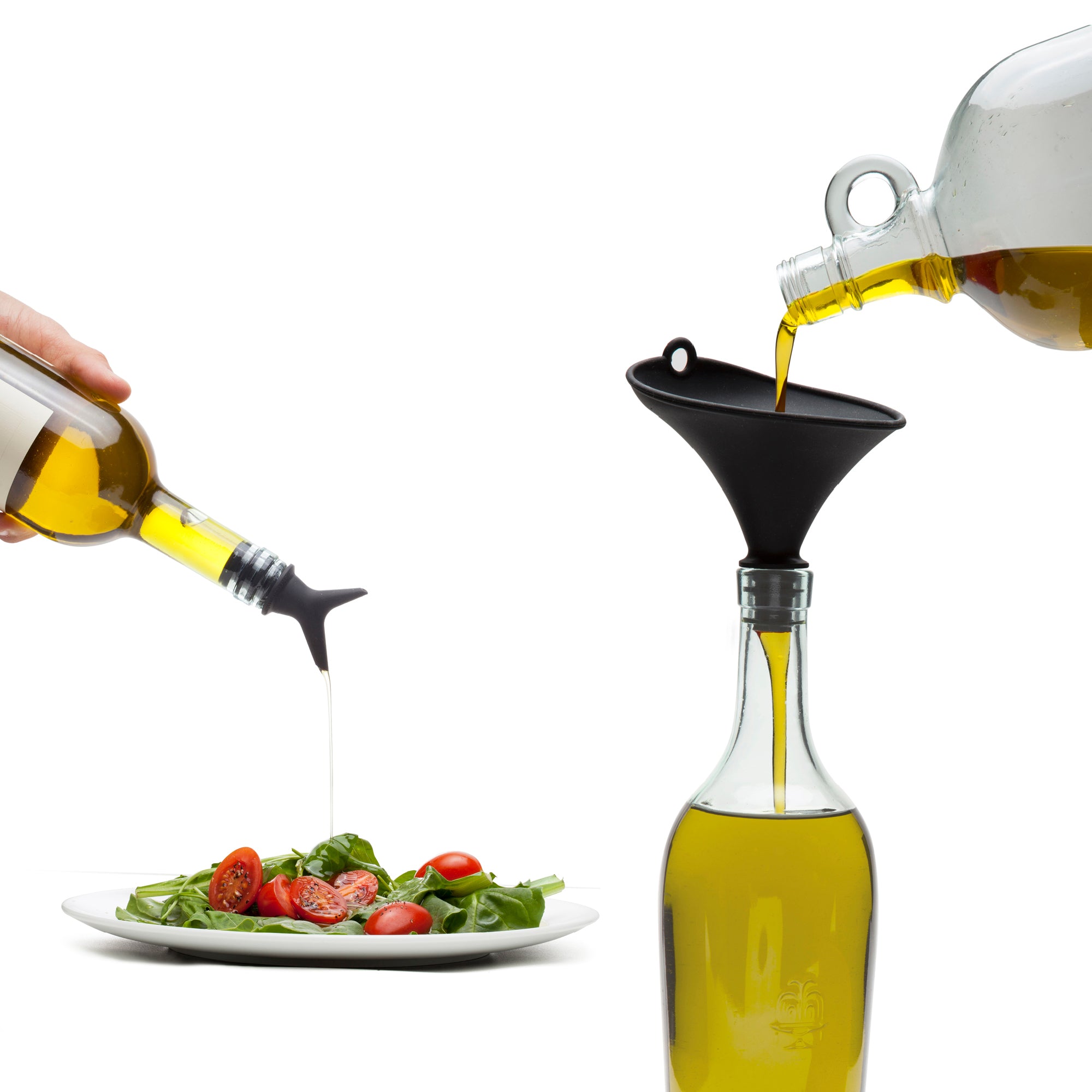 Stedi hands-free silicone funnel – clever kitchen gadjet for cooking