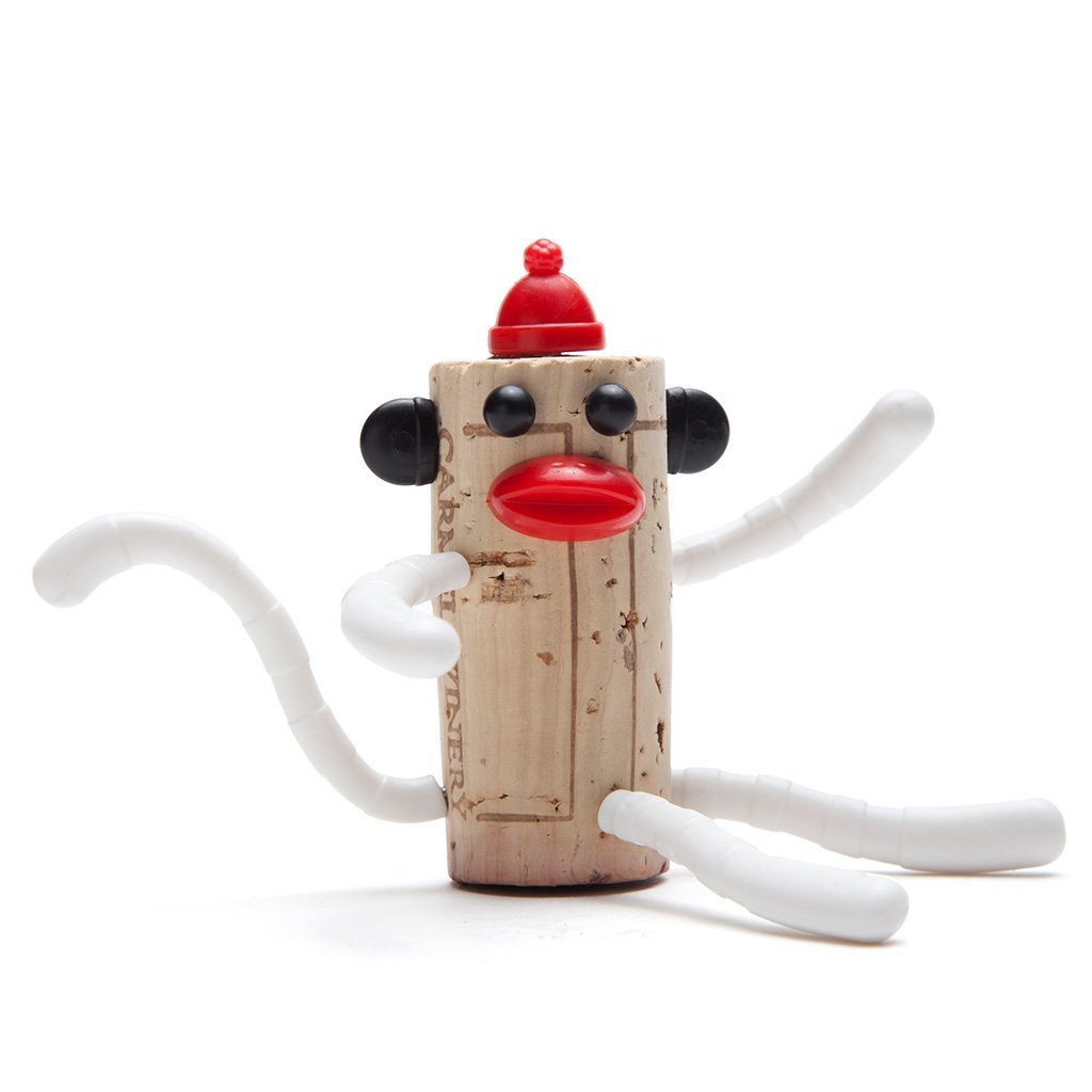 Corkers Classics family pack wine toys set of 6 -Wedding Favors gifts- Monkey Business 