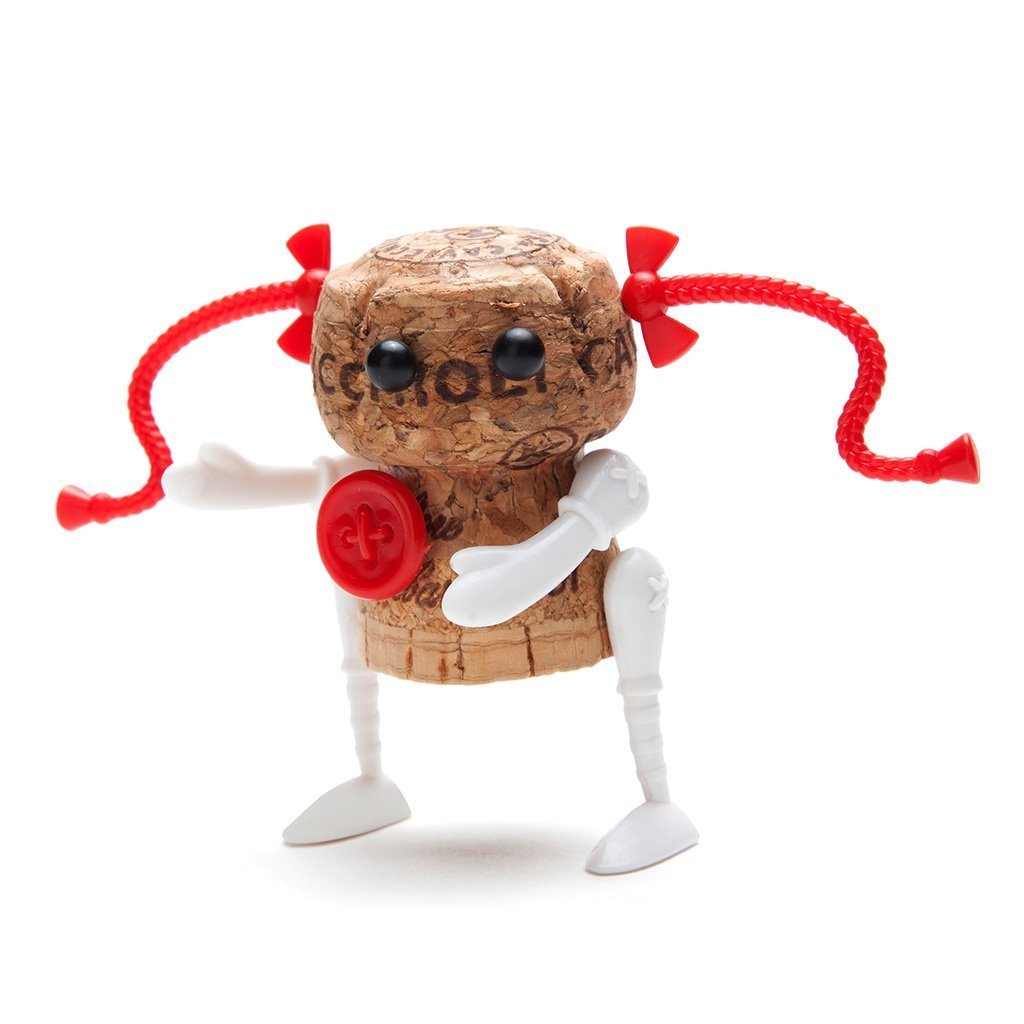 fun wine bottle toys plug into corks – classics  - ANNE
