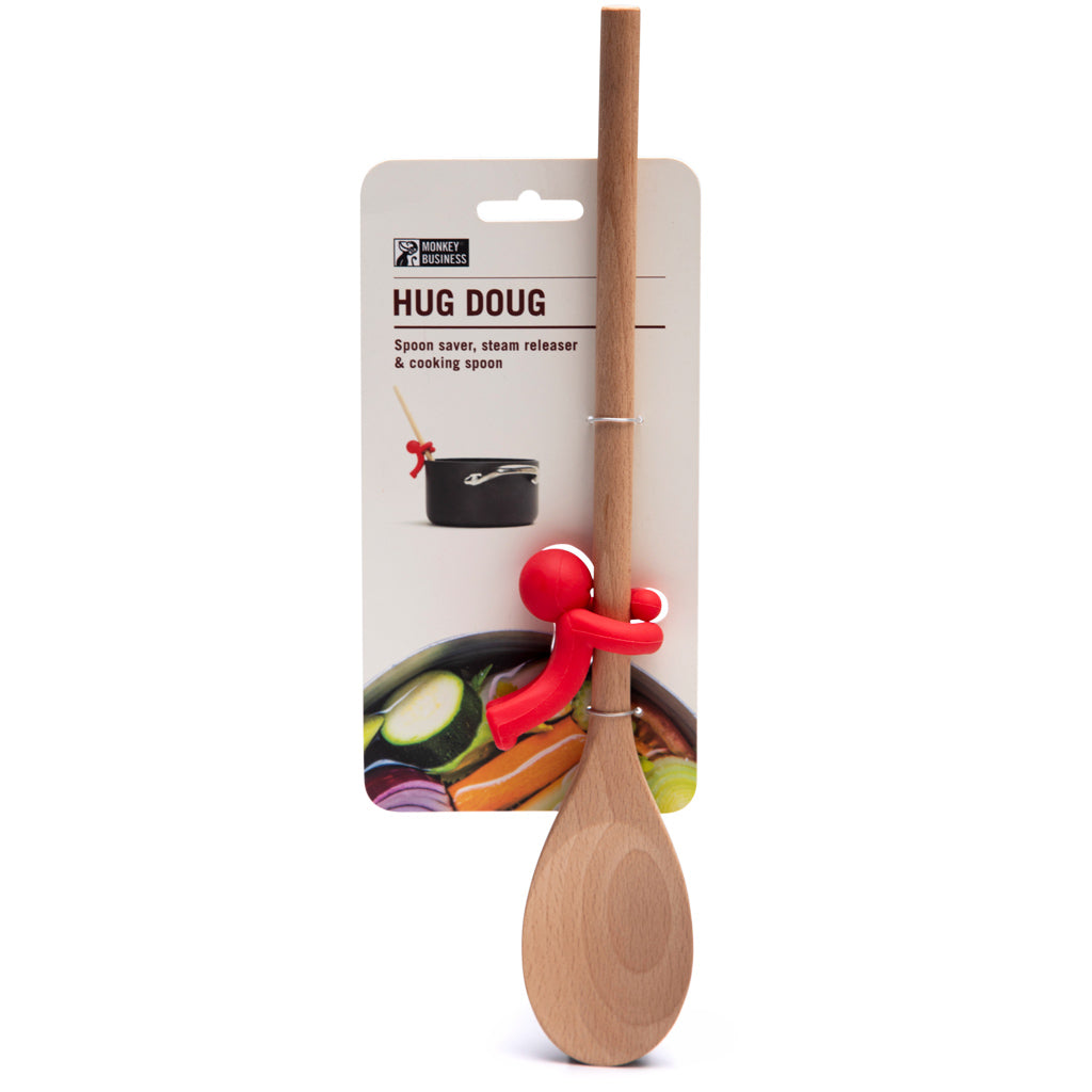 Spoon Saver With Wood Cooking Spoon | Hug Doug with Spoon