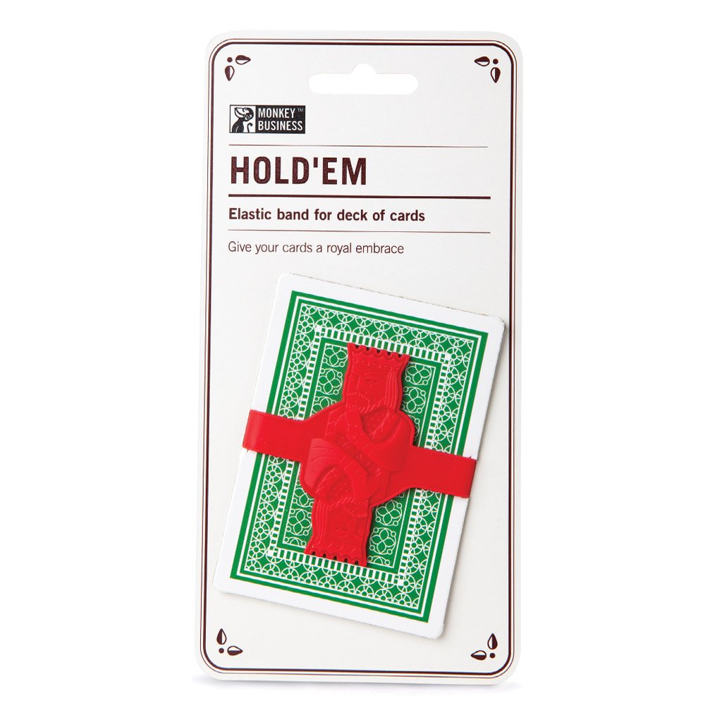 HOLD'EM | Band for playing cards - Card Games - Monkey Business Europe
