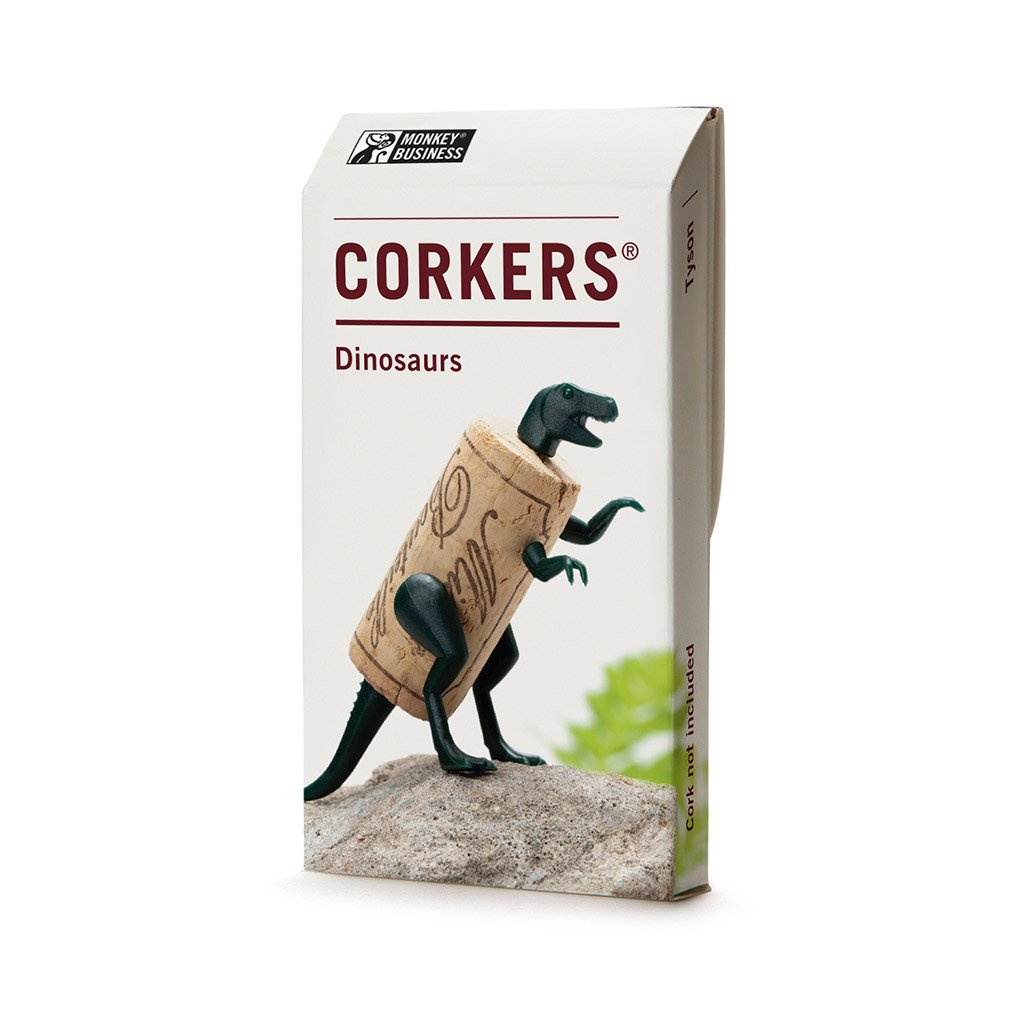 CORKERS DINO TYSON | Gift for Wine Lovers - Wedding Favors - Monkey Business Europe