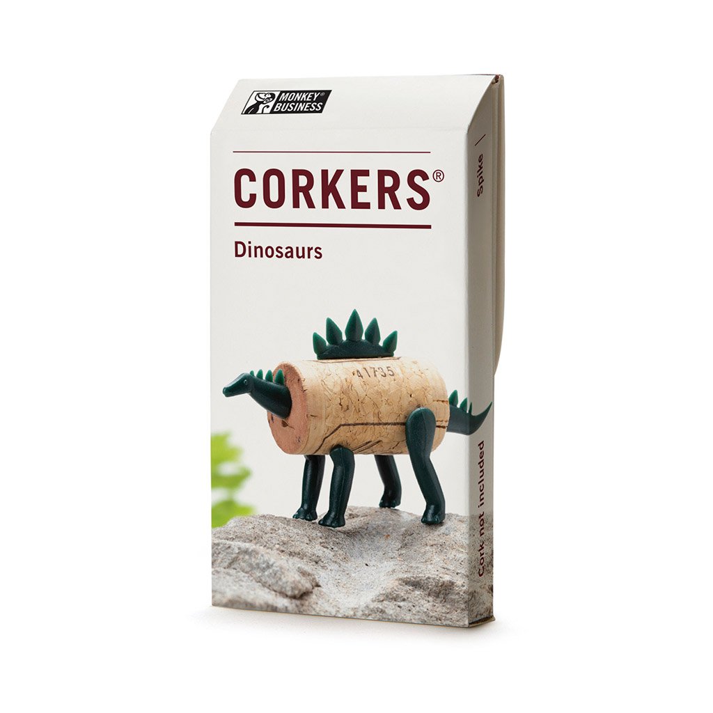 CORKERS DINO SPIKE | Gift for Wine Lovers - Collectibles - Monkey Business Europe