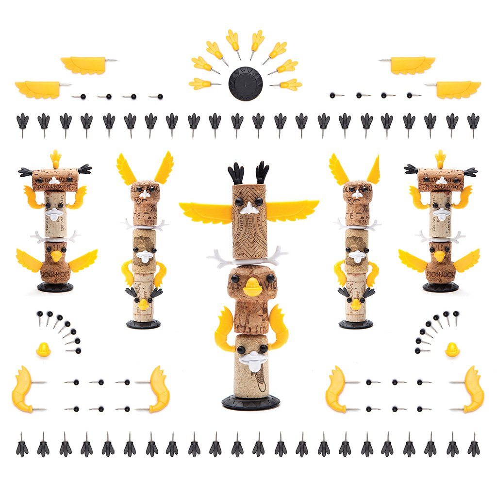 CORKERS TOTEM | Gift for Wine Lovers - Wedding Favors - Monkey Business Europe