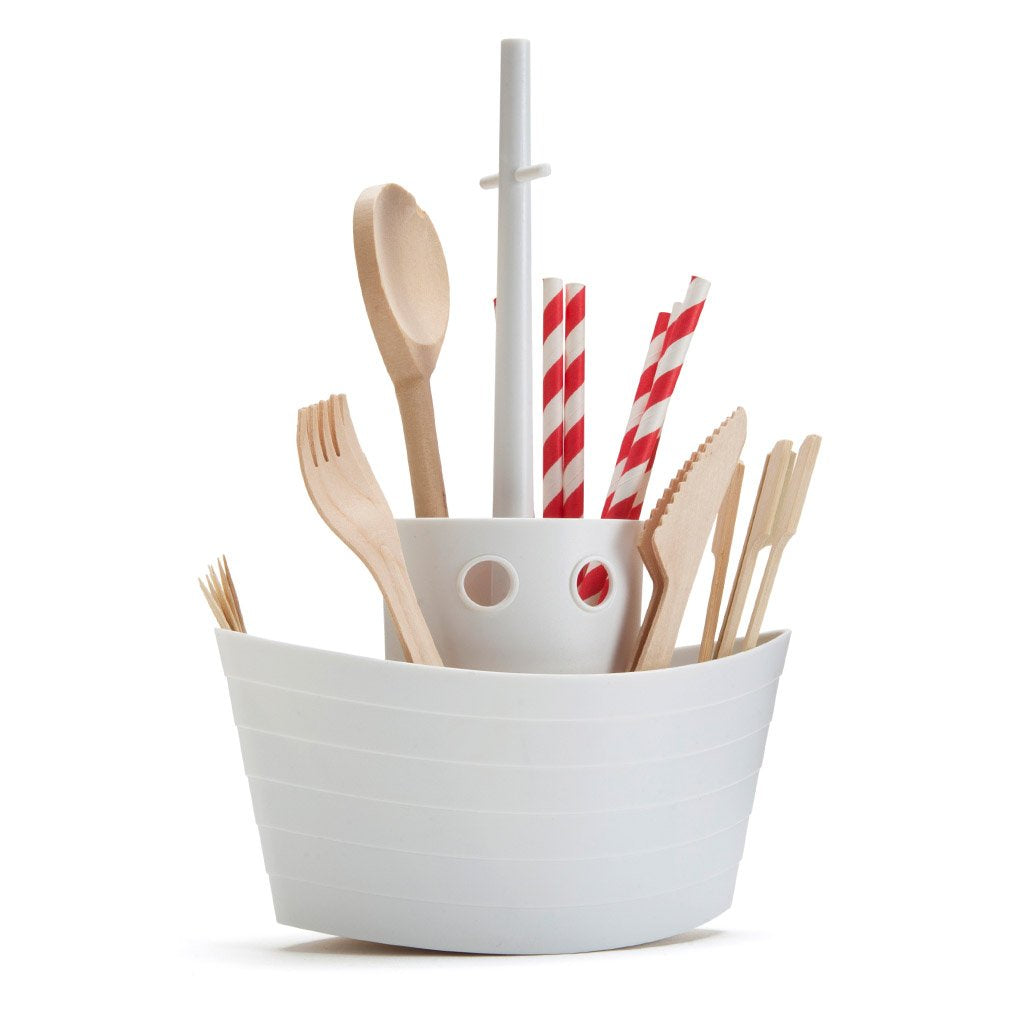 DINNER BOAT | Cutlery and nupkin holder -  - Monkey Business Europe