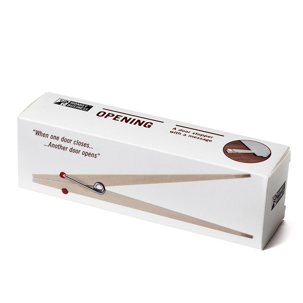 OPENING | Doorstopper with a message -  - Monkey Business Europe