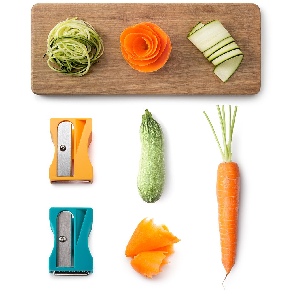 Karoto 2 all-in-one peeler, curler & julienne tool