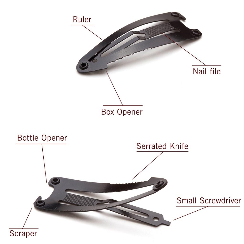MTA HAIR CLIP & MINI TOOLS | Blackfin -  - Monkey Business Europe