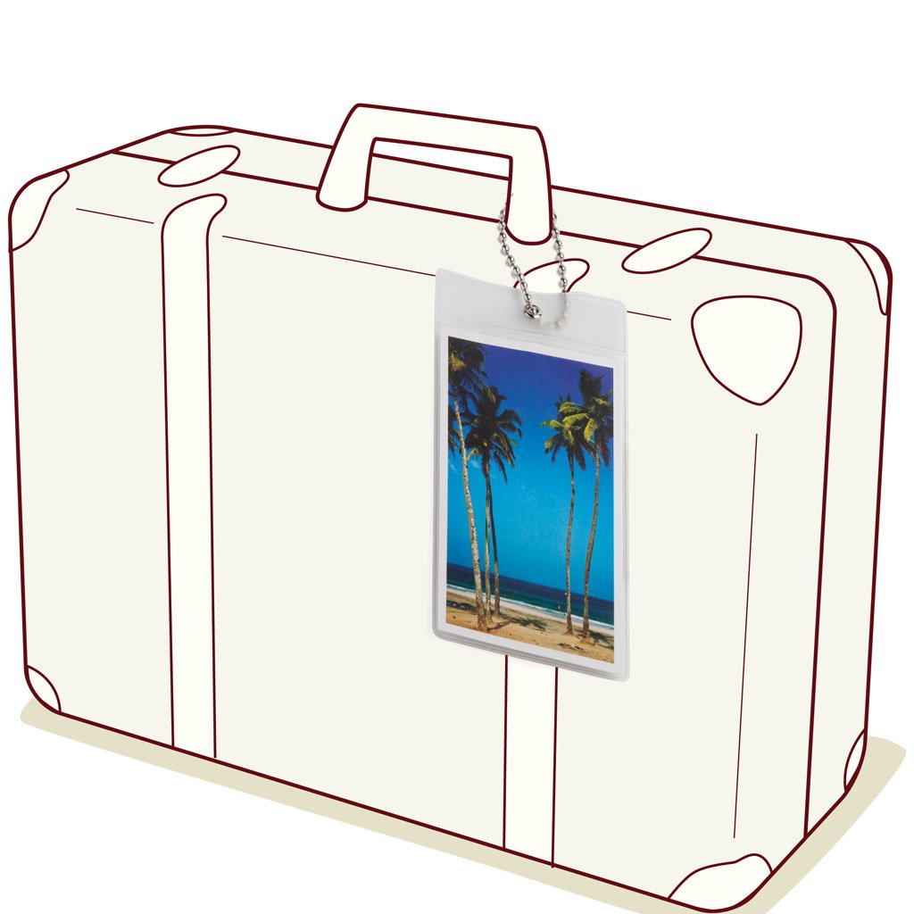POSTCARD | Travel name tag - Luggage Accessories - Monkey Business Europe